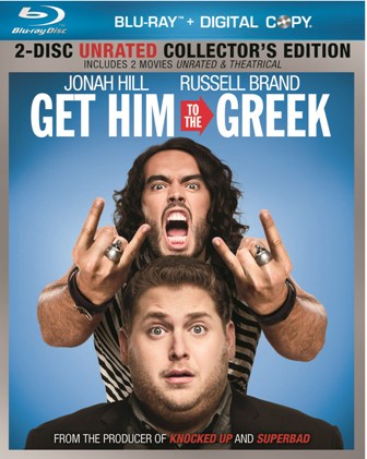 Get Him to the Greek was released on Blu-ray and DVD on September 28th, 2010