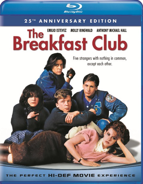 The Breakfast Club: 25th Anniversary Edition was released on Blu-ray on August 3rd, 2010