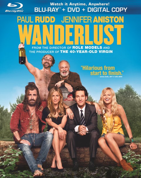 Wanderlust was released on Blu-ray and DVD on June 19, 2012