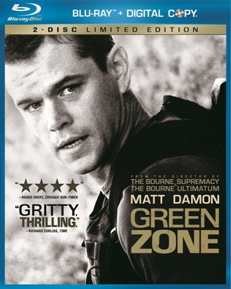 Green Zone was released on Blu-ray and DVD on June 22nd, 2010