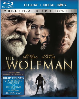 The Wolfman was released on Blu-ray and DVD on June 1st, 2010