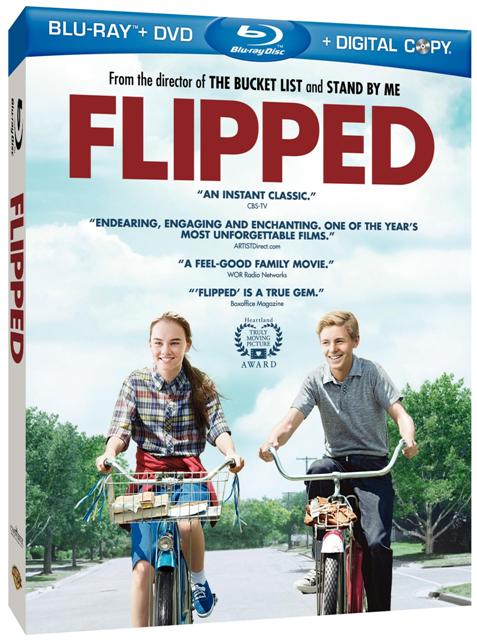 Flipped was released on Blu-ray and DVD on November 23rd, 2010