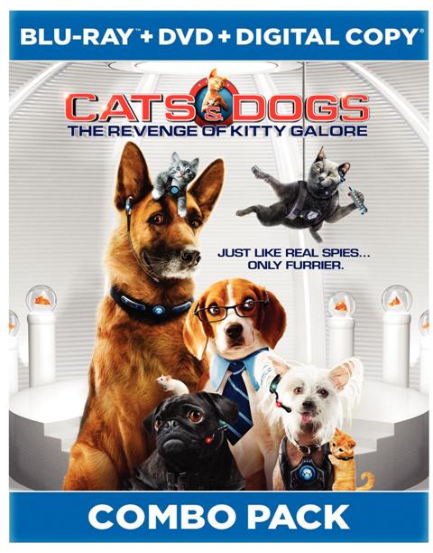 Cats and Dogs: The Revenge of Kitty Galore was released on Blu-ray and DVD on November 16th, 2010