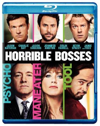 Horrible Bosses was released on Blu-ray and DVD on October 11th, 2011