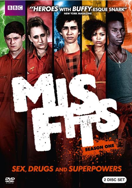 Misfits: Season One was released on DVD on July 31, 2012