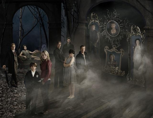 Raphael Sbarge, Lana Parrilla, Jared Gilmore, Jennifer Morrison, Robert Carlyle, Jamie Dornan, Ginnifer Goodwin and Josh Dallas star in ABC’s Once Upon a Time.