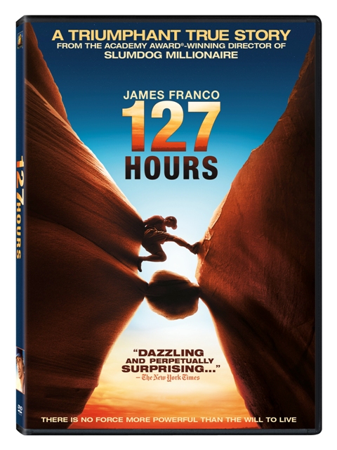 127 Hours was released on Blu-Ray and DVD on March 1st, 2011