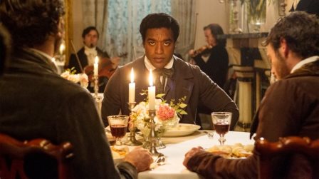 Chiwetel Ejiofor as Solomon Northup in 12 Years a Slave