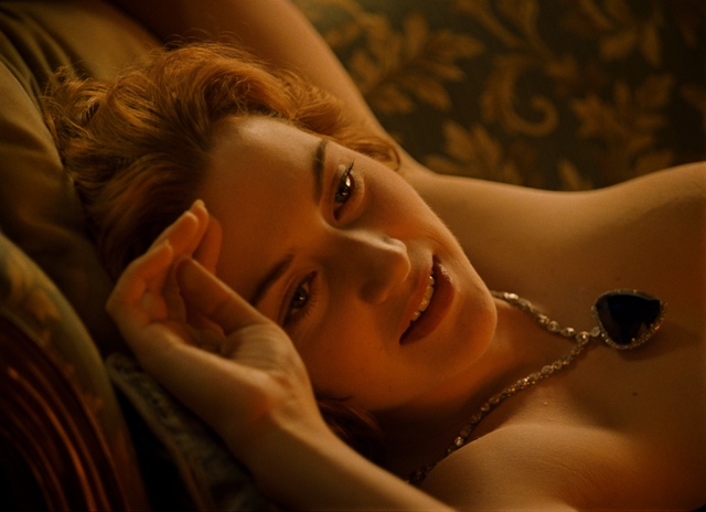 Kate Winslet stars in James Cameron’s Titanic.