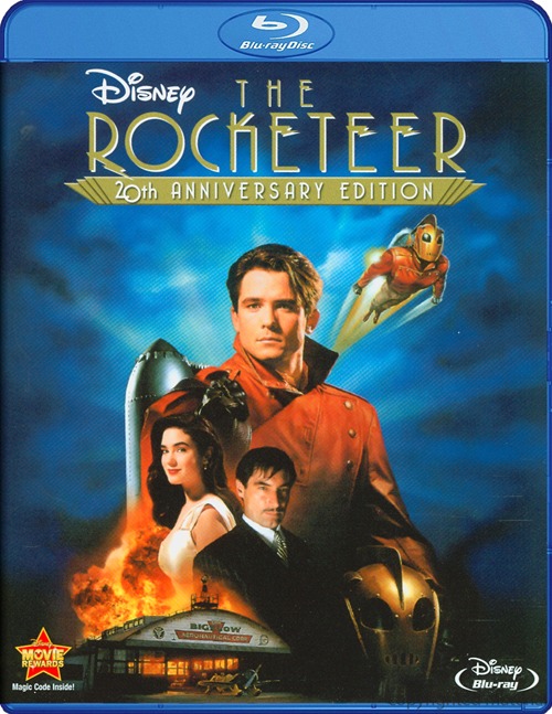 The Rocketeer was released on Blu-ray on Dec. 13, 2011.