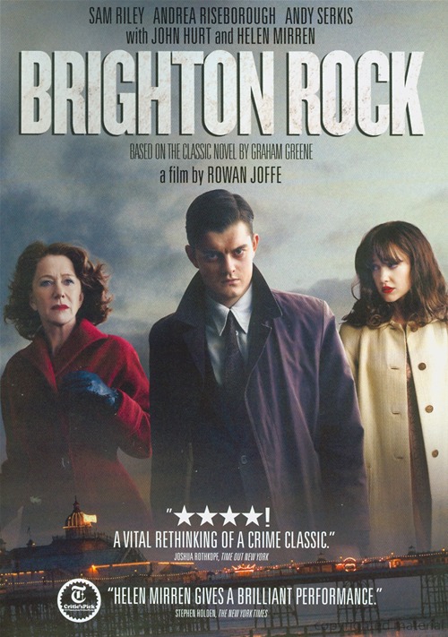 Brighton Rock was released on DVD on Dec. 27, 2011.