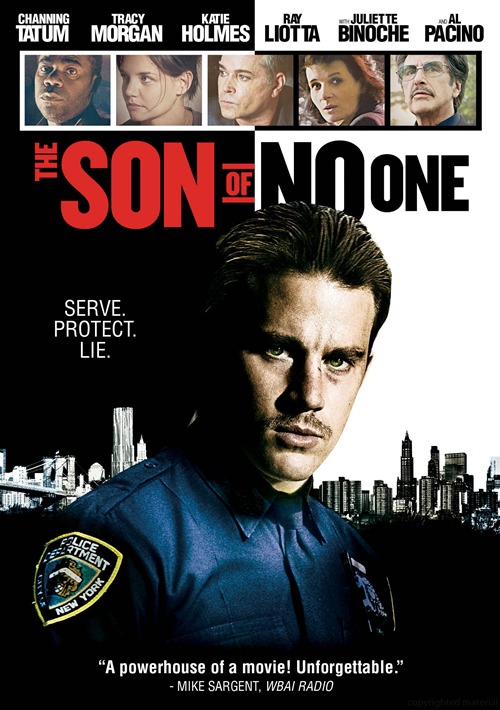 The Son of No One was released on Blu-ray and DVD on Feb. 21, 2012.