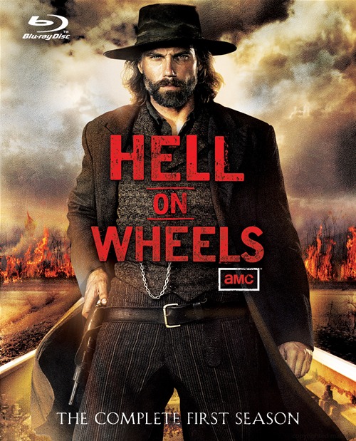 Hell on Wheels: The Complete First Season was released on Blu-ray and DVD on May 15, 2012.