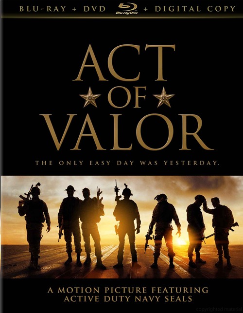 Act of Valor was released on Blu-ray and DVD on June 5, 2012.