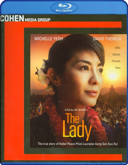 The Lady was released on Blu-ray and DVD on October 2nd, 2012.