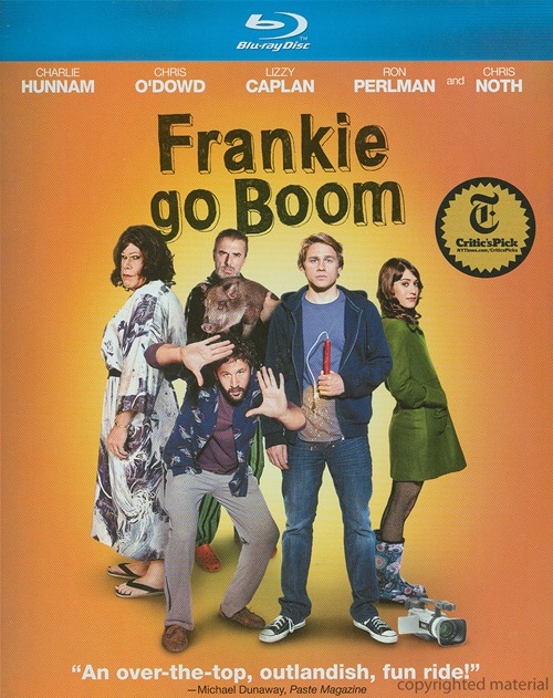 Frankie Go Boom was released on Blu-ray and DVD on May 14th, 2013.