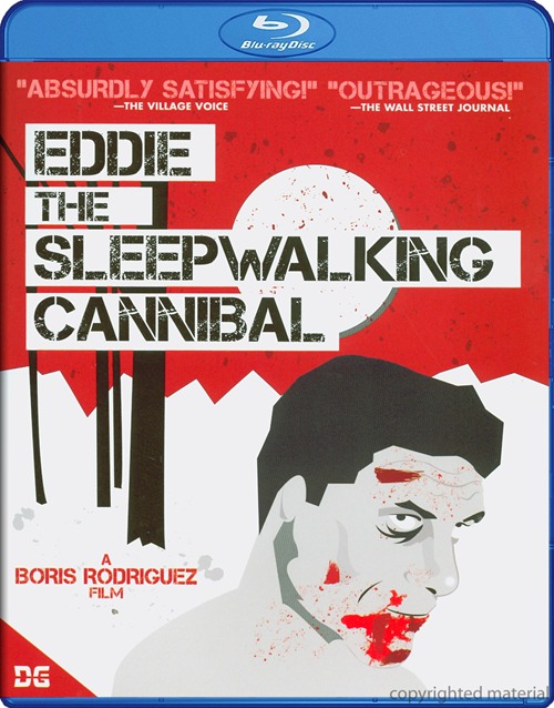 Eddie: The Sleepwalking Cannibal was released on Blu-ray and DVD on August 6th, 2013.