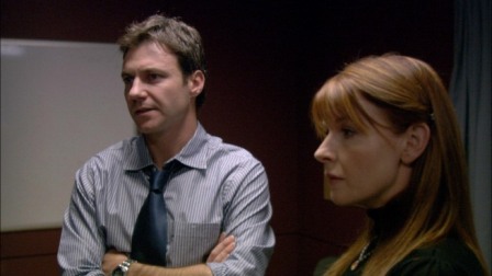 MENTAL:  Dr. Jack Gallagher (Chris Vance, L) and Dr. Veronica Hayden-Jones (Jacqueline McKenzie, R) discuss their plans for treating a patient in the series premiere of MENTAL airing Tuesday, May 26 (9:00-10:00 PM ET/PT) on FOX.  ©2009 Fox Broadcasting Co.  Cr:  FOX