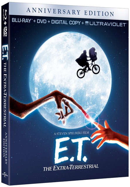 E.T. The Extra-Terrestrial was released on Blu-ray on October 9, 2012