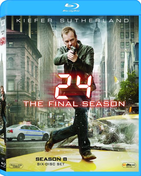 24: Season 8 was released on Blu-ray and DVD on December 14th, 2010