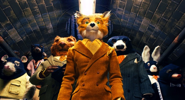 George Clooney voices Roald Dahl’s wily titular hero in Wes Anderson’s Fantastic Mr. Fox.