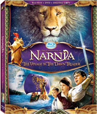 The Chronicles of Narnia: The Voyage of the Dawn Treader was released on Blu-Ray and DVD on April 8th, 2011