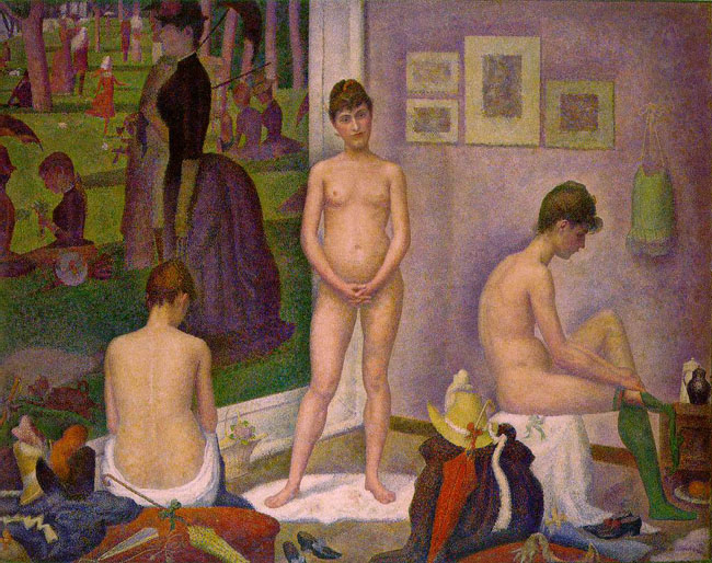 Sunday in the Park: “Models” by Georges Seurat, Part of the Barnes Foundation Collection Shown in ‘The Art of the Steal’