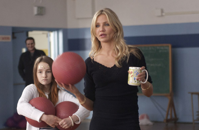 Cameron Diaz as Elizabeth is About to Make a Point in ‘Bad Teacher’