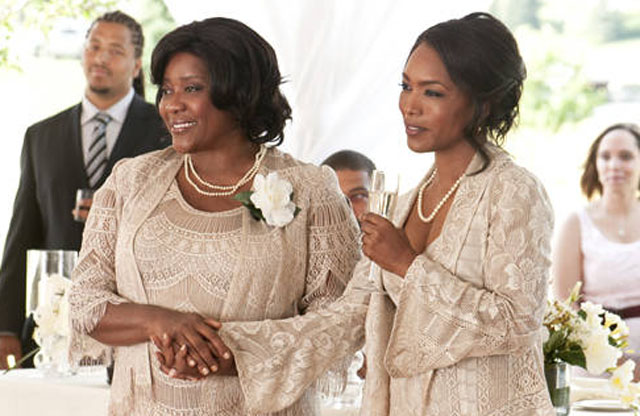 The Mothers: Loretta Devine (Ms. Taylor) and Angela Bassett in ‘Jumping the Broom’