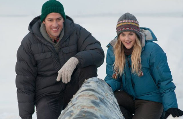 John Krasinski (Adam) and Drew Barrymore (Rachel) in ‘Big Miracle’