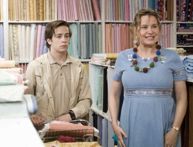 Hess’ Material World: Michael Angarano as Benjamin and Jennifer Coolidge as Judith in ‘Gentleman Broncos’