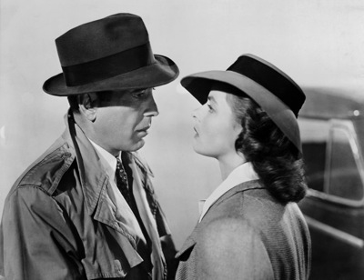 Humphrey Bogart and Ingrid Bergman star in Michael Curtiz’s Casablanca.