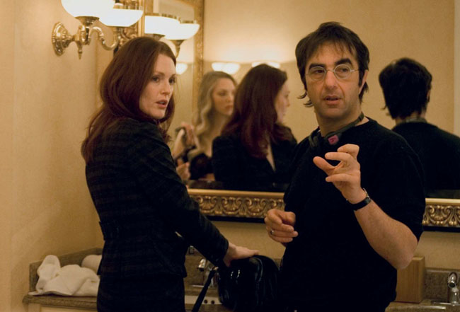 Atom On Set: Egoyan Directs a Scene in ‘Chloe’