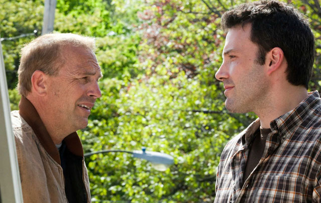 Kevin Costner (Jack) and Ben Affleck (Bobby) in  'The Company Men'
