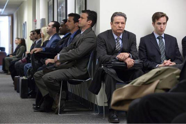 Chris Cooper (second right) Tries to Cope as Phil in 'The Company Men'