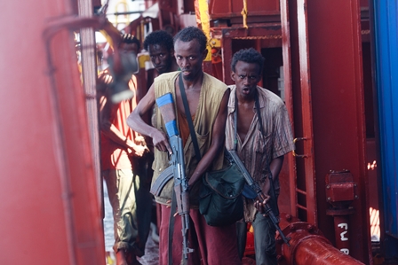 Barkhad Abdi as Muse in Captain Phillips