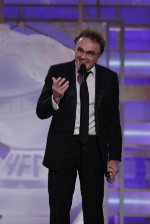 Danny Boyle, winner Best Director of Motion Picture 