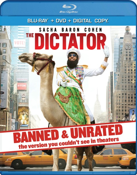 The Dictator was released on Blu-ray and DVD on August 21, 2012