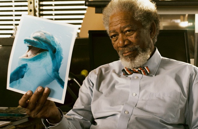 Doctor and Patient: Morgan Freeman as Dr. Cameron in ‘Dolphin Tale’