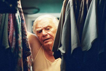 Ernest Borgnine as a lonely widower in ‘Segment USA’ as part of ‘11’09”01 – September 11’