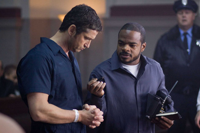 F. Gary Gray (right) Directs Gerald Butler in ‘Law Abiding Citizen’