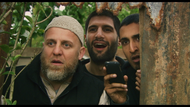 Nigel Lindsay, Kayvan Novak and Riz Ahmed star in Chris Morris’s Four Lions.