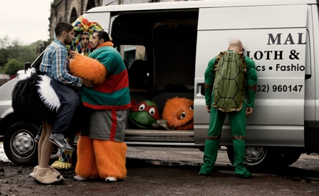 Kayvan Novak, Arsher Ali, Riz Ahmed and Nigel Lindsay star in Chris Morris’s Four Lions.