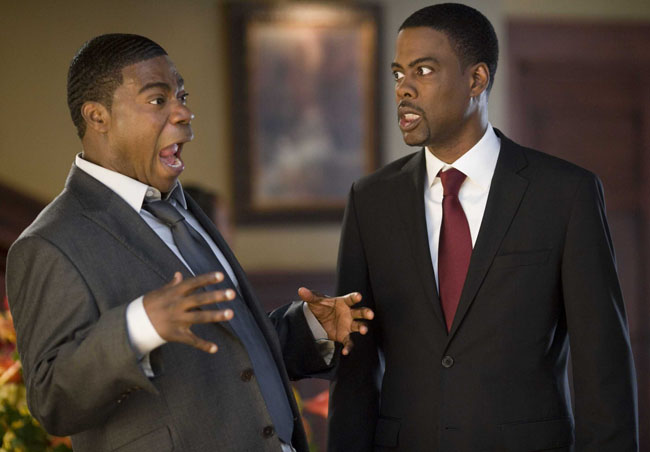 Tracy is as Tracy Does: Tracy Morgan as Norman and Chris Rock as Aaron in ‘Death at a Funeral'