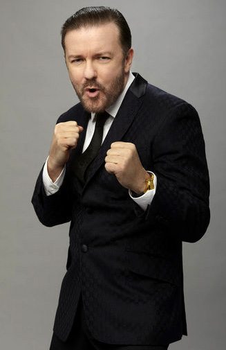 Golden Globes Host Ricky Gervais