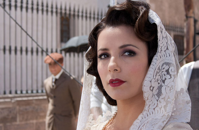 Eva Longoria as Tulita, General Gorostieta’s Wife, in ‘For Greater Glory’