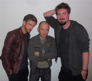 Dan Stevens, Simon Barrett, Adam Wingard