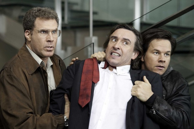 Making the Collar: Will Ferrell as Gamble, Steve Coogan as Erston and Mark Walhberg as Hoitz in ‘The Other Guys’