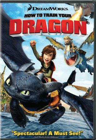 How to Train Your Dragon was released on Blu-ray and DVD on October 15th