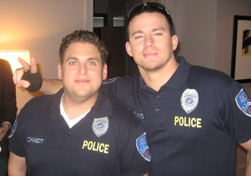 Jonah Hill and Channing Tatum in Chicago, February 29, 2012’